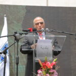 حفل افتتاح متحف انطون قازان في زوق مكايل (2019) - رئيس بلدية زوق مكايل السيد ايلي بعينو يلقي كلمته.